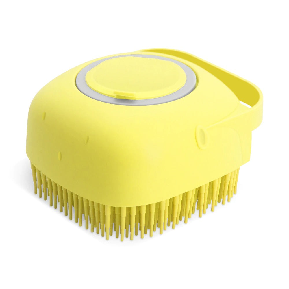 Brosse masseuse à shampoing - poignée ergonomique