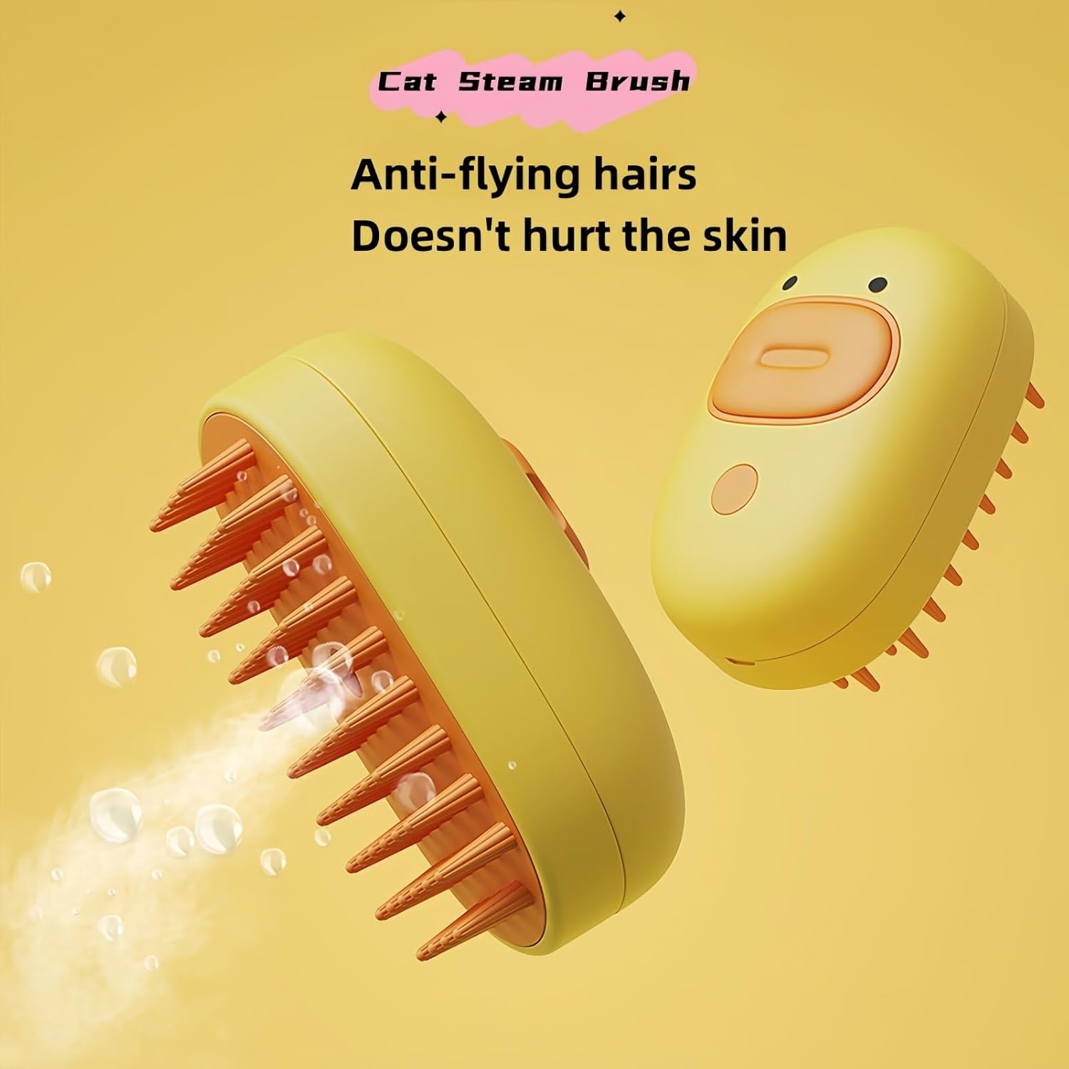Brosse vapeur pour chien - réservoir d'eau