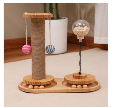 Distributeur de friandises pour chat - modèle rotatif
