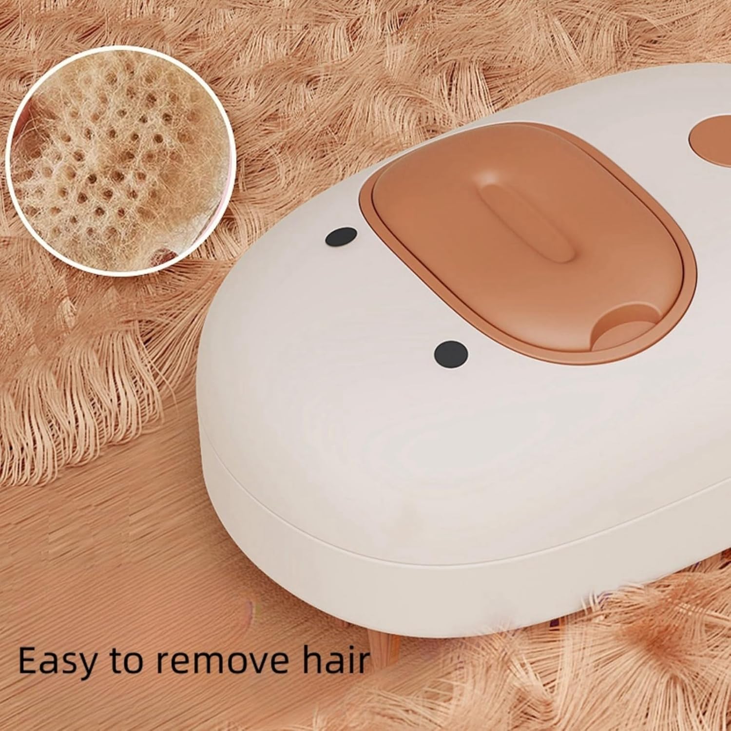 Brosse vapeur pour animaux - poignée ergonomique