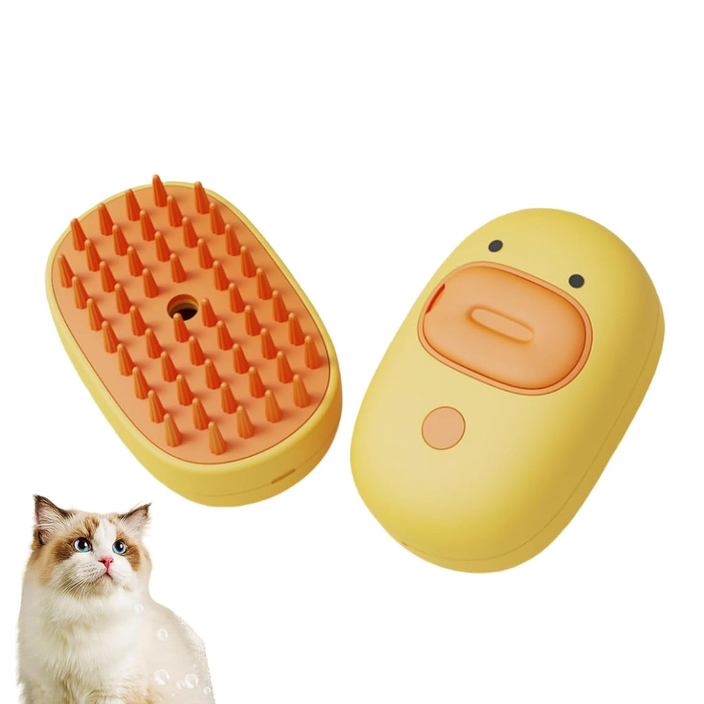 Brosse vapeur 3-en-1 pour chat et chien - vue d'ensemble