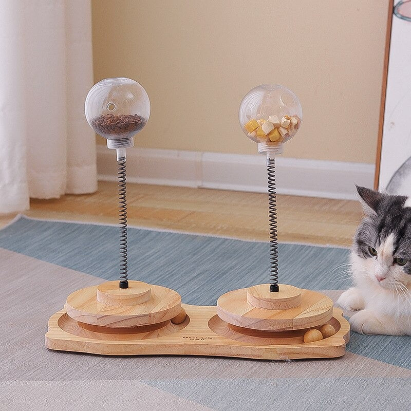 Distributeur de friandises pour chat - modèle base simple