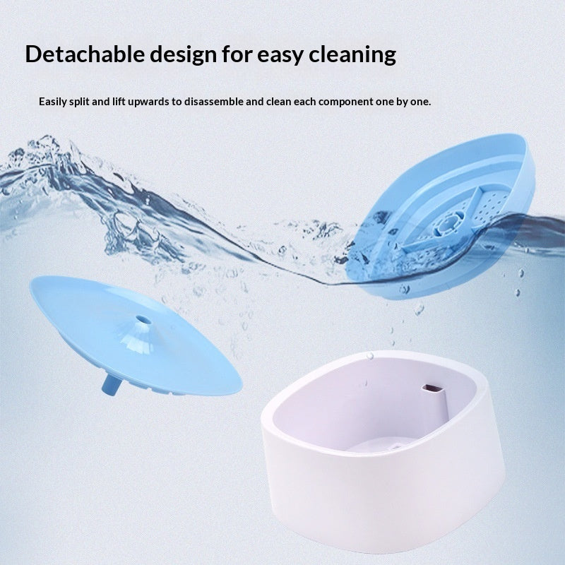 Fontaine à eau pour chat - filtre amovible